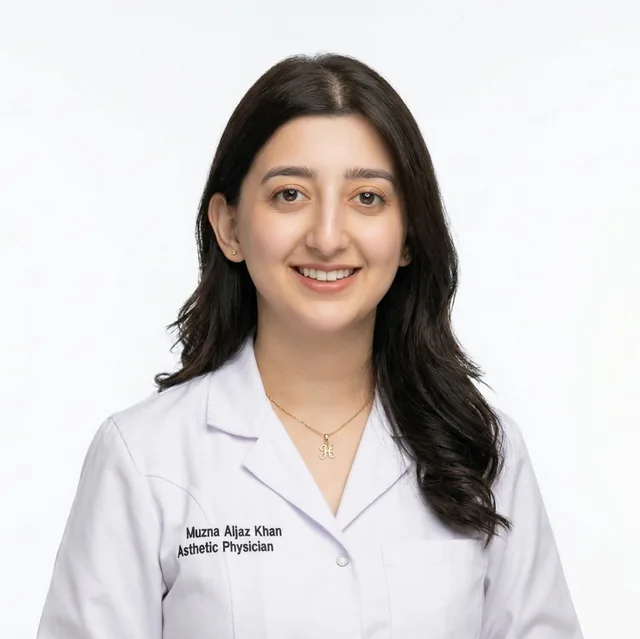 Dr. Muzna Aijaz Khan — Aesthetic Physician & Skin Specialist Karachi
